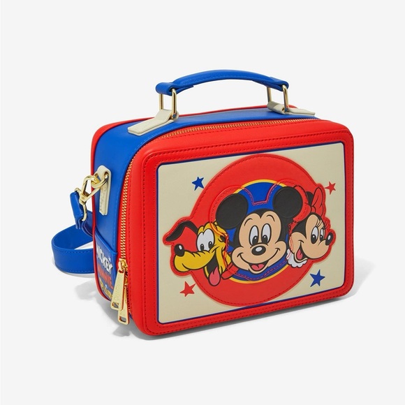 Loungefly Disney Mickey Mouse & Friends Classic Crossbody Bag - Picture 3 of 5